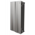 Радиатор биметаллический секционный Royal Thermo PianoForte Silver Satin 500 - 4 секции (RTPFSS50004)